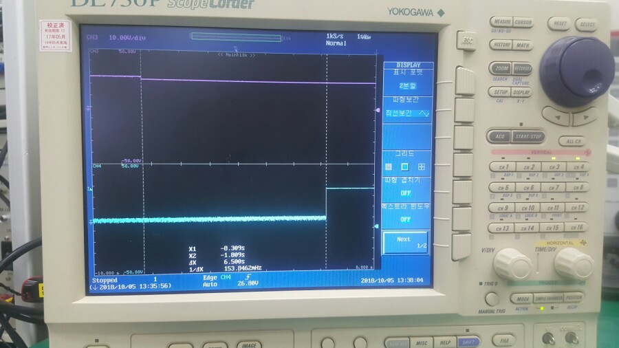 중고스코프코더, 중고DL750, YOKOGAWA SCOPE CORDER, 중고계측기 판매 및 렌탈