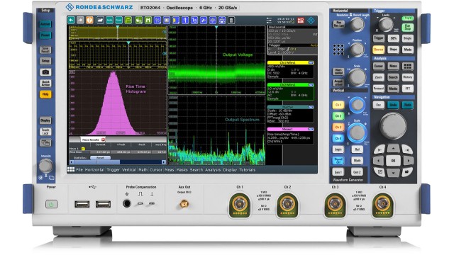 RTO2000시리즈 로데슈바르즈 오실로스코프, R&S Oscilloscope