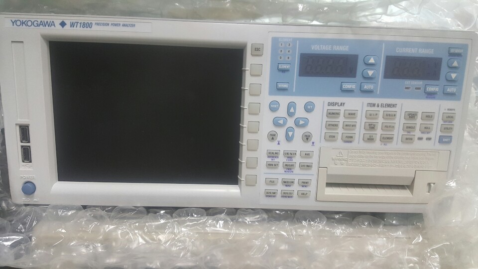 중고 WT1800 YOKOGAWA 전력분석기 판매, 렌탈, 6채널 WT1800 요꼬가와 파워 아날라이저, Power Analyzer