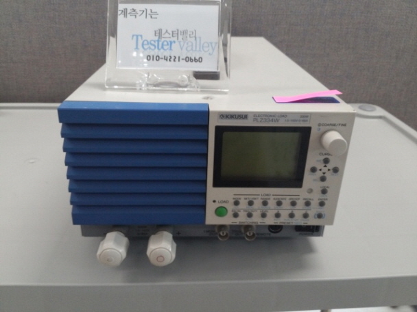 중고전자로드, Kikusui 전자부하 판매 ,  PLZ334W / 330W 1.5 ~ 150V, 66A, 다기능 전자 부하